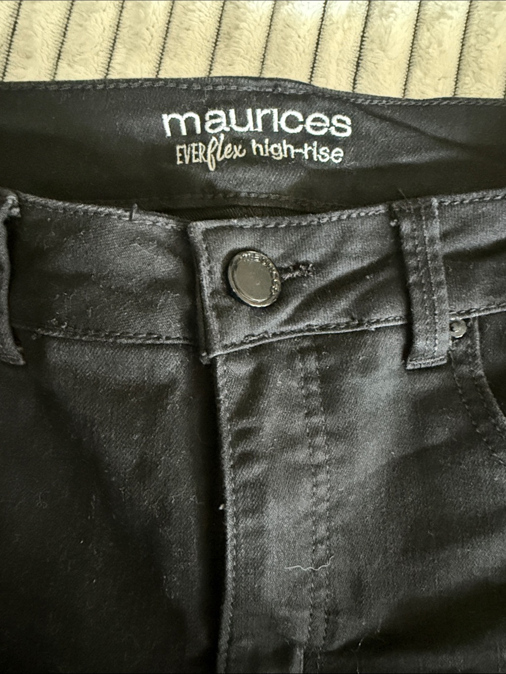 Maurices Black Skinny Jeans - Everflex High-Rise 0148